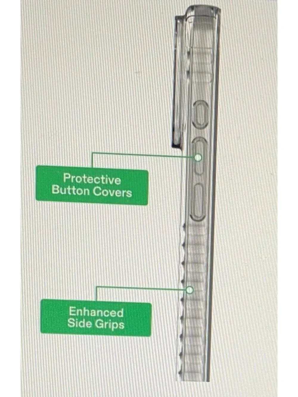 Onn Protective Gel Case for iPhone 17 Pro Max Clear